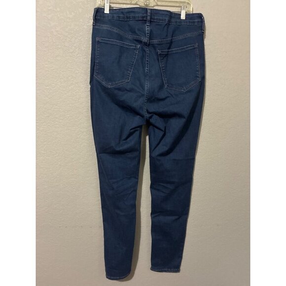 Old Navy Jeans Womens Size 14-18  Jegging Extra High Rise Rockstar Super Skinny - Picture 9 of 9